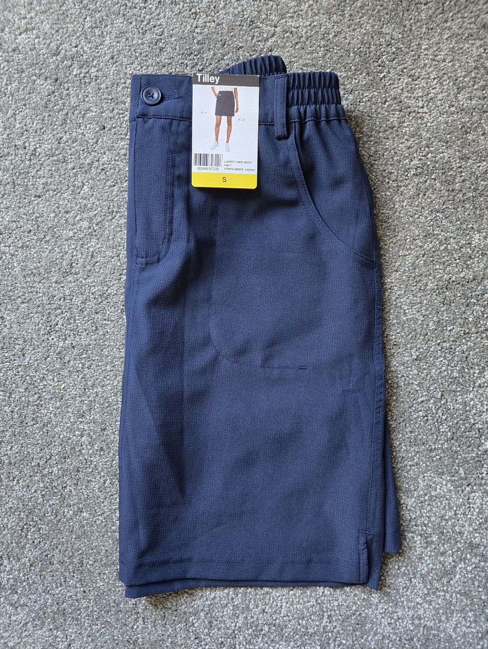 Tilley Navy Women's Stretch Small Skort - Picture 6 of 6